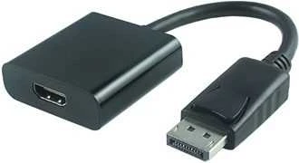 AV MicroConnect DisplayPort – juodas HDMI adapteris (DPHDMI3)