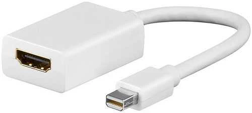 Adapteris AV MicroConnect DisplayPort Mini – HDMI balta (MDPHDMI)