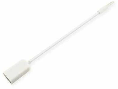 USB adapteris MicroConnect USB-A - Jack 3.5mm Baltas (AUDUSBFW)