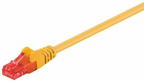 MicroConnect RJ-45/RJ-45 kat.6 7m Geltonas (UTP607Y)