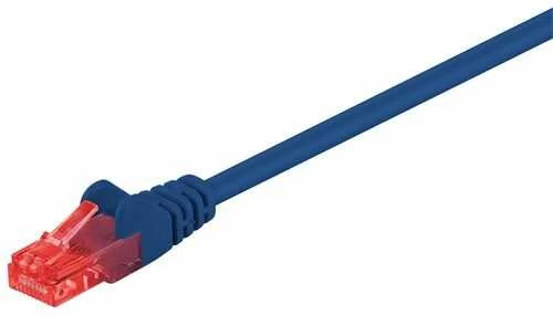 MicroConnect RJ-45/RJ-45 kat.6 7m Mėlyna (UTP607B)