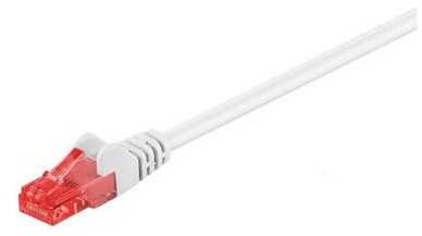 MicroConnect RJ-45/RJ-45 kat.6 U/UTP Baltas 10vnt. 5 m (V-UTP605WVP)