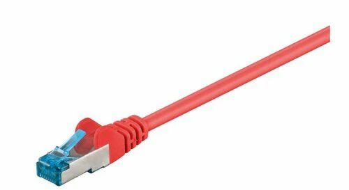 Digitus Kabelis CAT 6A SFTP 0.5m LSZH Raudona (SFTP6A005R)
