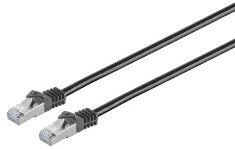 „Microconnect SFTP715S“, 15 m, Cat7, S/FTP (S-STP), RJ-45, RJ-45, juodas