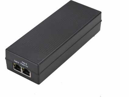 Nešiojamojo kompiuterio maitinimo šaltinis MicroConnect „Microconnect POEINJ-15W-UK PoE“ adapteris, 10 gigabitų eternetas, 48 V