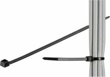 Organizer MicroConnect Cable tie 100pcs Juodas, 292mm
