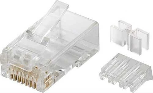 „MicroConnect“ modulinis kištukas RJ45 MP8P8C kištukas, 50 vnt. (KON503-50)