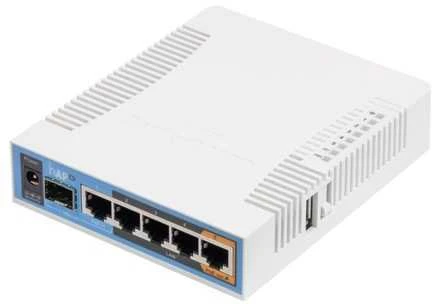 Šakotuvas Mikrotik „MicroTick“ | RB962UiGS-5HacT2HnT | hAP ac | 802.11ac | 1300 Mbps | 10/100/1000 Mbps | Ethernet LAN (RJ-45) jungtis 5 | MU-MiMO Taip | 12 min.