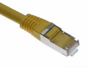 PremiumCord Patch kabelis UTP RJ45-RJ45 CAT6 7m geltonas
