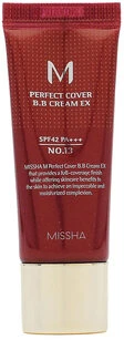 Missha M Perfect Cover BB Cream 13 Bright Beige SPF42/PA+++ BB kremas, 20 ml
