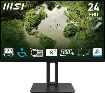 Monitorius MSI PRO MP245PG 60 cm (24 colių) IPS FHD HDMI/DP 4 ms 100 Hz Pivot