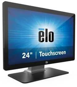 Monitorius ELO Touchsystems 2402L 24" stalinis kompiuteris, FHD 1920x1080p, projektuojamas talpinis 10 prisilietimų, USB valdiklis, skaidrus, nulinis rėmelis, VGA ir HDMI, c:Juodas