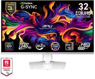 Monitorius 31.5"(80cm)TFT MSI MPG 321URXWDE 240Hz 3840x2160 Baltas