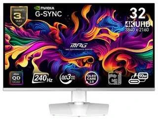 Monitorius MSI MPG 321URXW - 240Hz | 4K | 31.5'' | QD OLED | 0.03ms