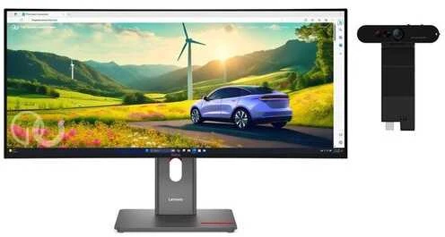 Lenovo ThinkVision P34WD-40 computer monitorius 86.4 cm (34") 3440 x 1440 pikselių Wide Quad HD LCD Juodas