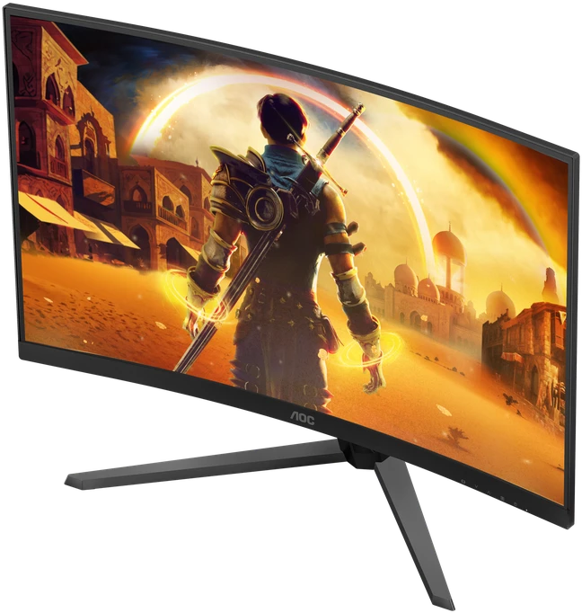 Monitorius AOC C32G42ZE – 31.5 " | VA | FHD | 16:9 | 260 Hz | 4 ms | 1920 x 1080 pikselių | 300 cd/m² | juodos spalvos