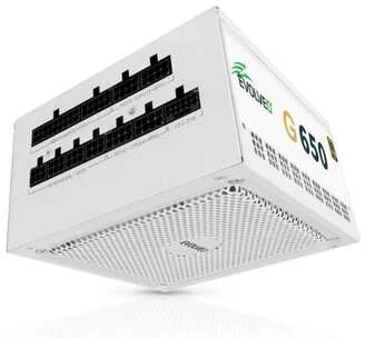 Maitinimo šaltinis Evolveo G650 650W 80 GOLD ATX 3.1 Baltas (G650-WH)