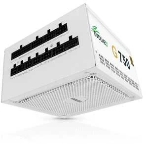 Maitinimo šaltinis Evolveo G750 750W 80 GOLD ATX 3.1 w pełni modularny Baltas (G750-WH)
