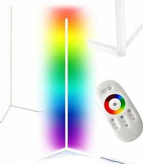 Mozos kampinis toršeras LC-RGB LED Baltas | Tiekimas