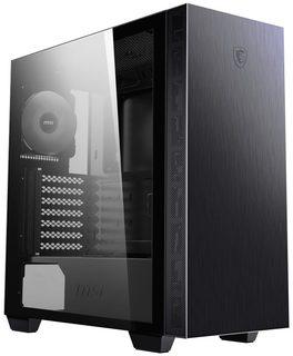 MSI MPG SEKIRA 100P Vidutinis bokštas 2xUSB 3.0 1xType C 4x120mm Juodas Ventiliatoriaus grūdinto stiklo langas