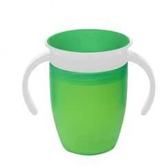MUNCHKIN mokomasis puodelis, Miracle 360, žalias, 6mėn+, 207 ml, 90103
