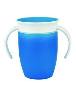 MUNCHKIN mokymosi puodelis MIRACLE 360, mėlynas, 6 mėn+, 207 ml, 90101