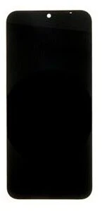 LCD ekranas + jutiklinis blokas + priekinis dangtelis Samsung A145 Galaxy A14 4G Juodas (Paslaugų paketas)