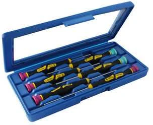Narex Raktų komplektas Cyclus Tools atsuktuvai tiksliajai mechanikai plastikinėje dėžutėje (720532)