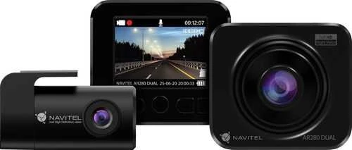 Navitel | AR280 DUAL | Full HD | Dashcam su papildoma galinio vaizdo kamera