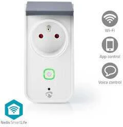 Nedis WIFIPO120EWT inteligentny korek Pilka, Baltas