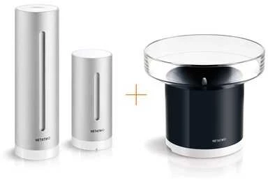 Netatmo Rinkinys orų stotis + lietaus matuoklis