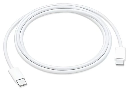 MUF72ZM/A iPhone USB-C/USB-C duomenų kabelis 1m Baltas (OOB masinis)