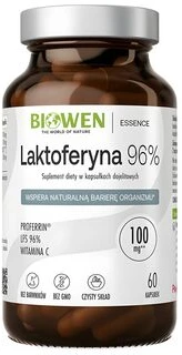Maisto papildas - Biowen Lactoferrin 96% 60 kapsulių