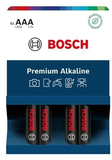 Nezatříděno Vega Baterija BOSCH 4SZT AAA PREMIUM ALKALINE LR03PA4B/00