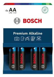 Nezatříděno Philips Baterija BOSCH 4SZT AA PREMIUM ALKALINE LR6PA4B/00