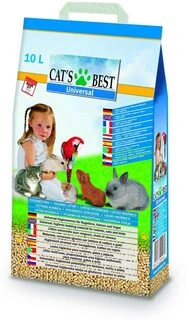 Nezatříděno JRS Petcare GmbH and Co. KG CAT‘S BEST UNIVERSAl natūralus granuliuotas medžio drožlių kraikas,10 l MR