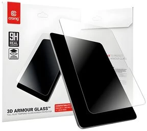 Crong 3D Armour Glass – Apsauginis stiklas iPad Air 11” M3 (2025) / iPad Air 11” M2 (2024) / iPad Pro 11" (2022–2018)