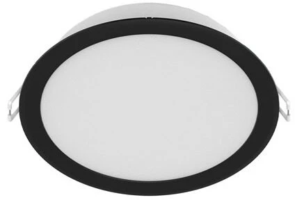 Nezatříděno „Philips“ LED įleidžiamas šviestuvas. 5,5 W. 3000 K. Ø9, juodas
