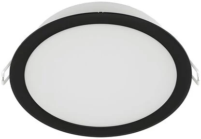 „Philips“ LED įleidžiamas šviestuvas. 12,5 W. 3000 K. Ø12,5. Juodas