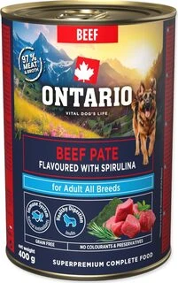 Nezatříděno Ontario Adult Jautienos paštetas su Spirulina 400g