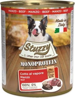 STUZZY Monoprotein jautiena - wet dog food - 800g