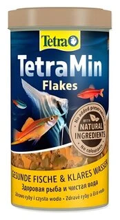 TetraMin Flakes pašaras dekoratyvinėms žuvims, 250 ml