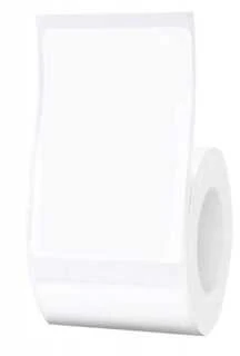 Šiluminės etiketės Niimbot lipdukai 50x70 mm - 100 vnt Baltos spalvos