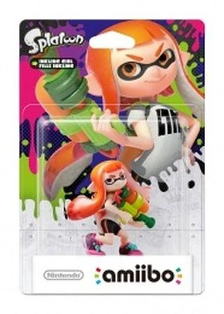 „Nintendo Amiibo“ figūrėlė „Inkling Girl“ („Splatoon“ kolekcija)
