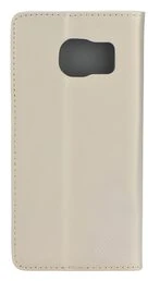 Išmanusis knygos tipo dėklas Smart Magnet, skirtas Xiaomi Poco M5, aukso spalvos