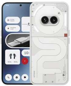 Išmanusis telefonas Nothing Phone (2a), 8+128 GB, Baltos spalvos