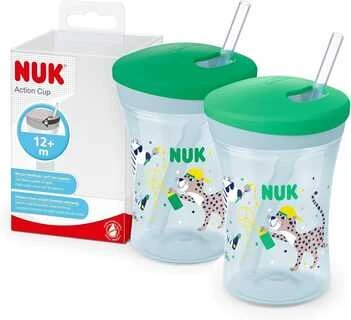 NUK NUK Learning Cup Action Cup 230ml žalias