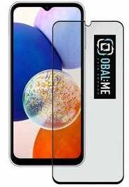 OBAL:ME 5D apsauginis stiklas telefonui Samsung Galaxy A14 5G Juodas