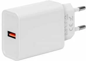 OBAL:ME Laidinis įkroviklis USB-A 18W baltos spalvos