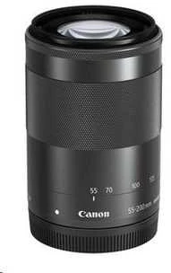 Canon EF-M55-200ISSTM SLR Standartinio priartinimo objektyvas Juoda